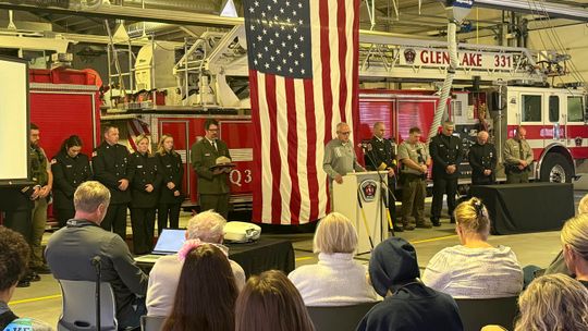 SBDNL supt. relives 9/11 Pentagon experience; ceremony held at GLFD