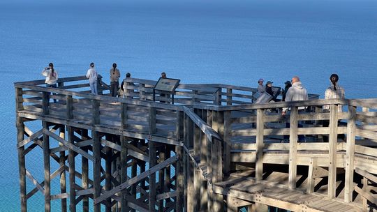 Sleeping Bear Dunes' Lake Michigan Overlook platform removed