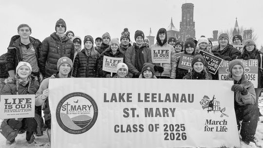Sophomores and juniors from St. Mary School traveled to Washington D.C., for the annual March for Life. The March for Life has been going on since the Supreme Court’s Roe v. Wade ruling. In addition to the March, St. Mary students visited the capital, museums and monuments, gaining an unde...