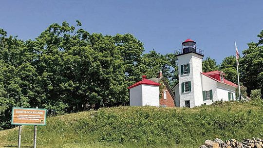South Fox Island Light Station reopens for a busy restoration season