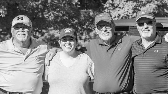 St. Mary School recently held their 27th annual Golf Classic Scramble at Sugar Loaf The Old Course. Over 76 golfers and 60 hole sponsors raised over $18,000 at this event. All proceeds go to support St. Mary School. Pictured is Team Ackley, which came away as the winner with the lowest sco...