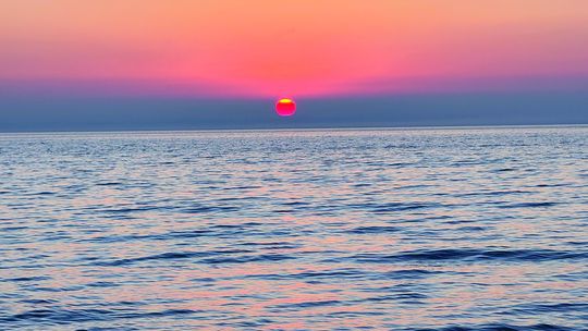 Summer sunset