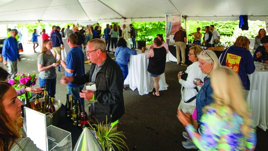 The annual Leland Wine & Food Festival has a huge attendance which helps support the Leland Chamber of Commerce. Enterprise file photo