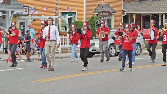 The Norse marching band brought their best for the Homecoming parade on Friday.