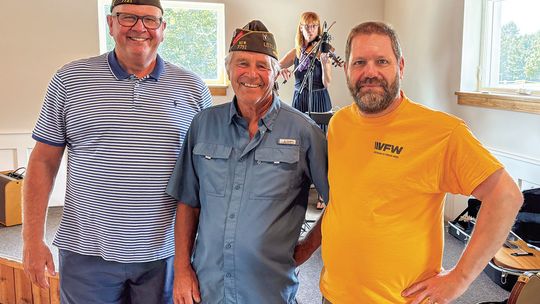 The project to rebuild the VFW Post 7731 Hall