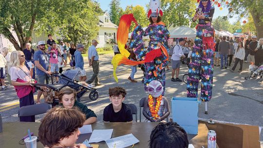 The streets of Northport were abuzz in activity Saturday for the 12th annual Leelanau Uncaged