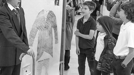 Wax museum at St. Mary