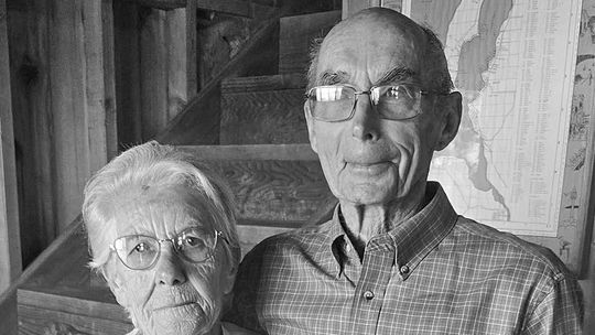 Wilfred and Joan Korson of Northport celebrated their 70th wedding anniversary yesterday