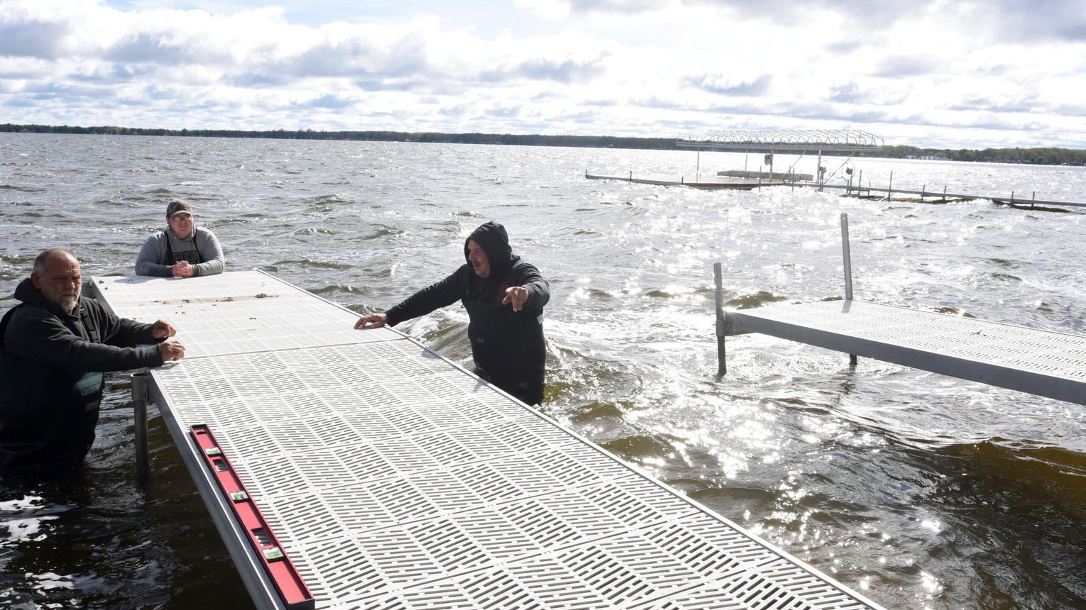High water levels lead to delayed start of summer boating season
