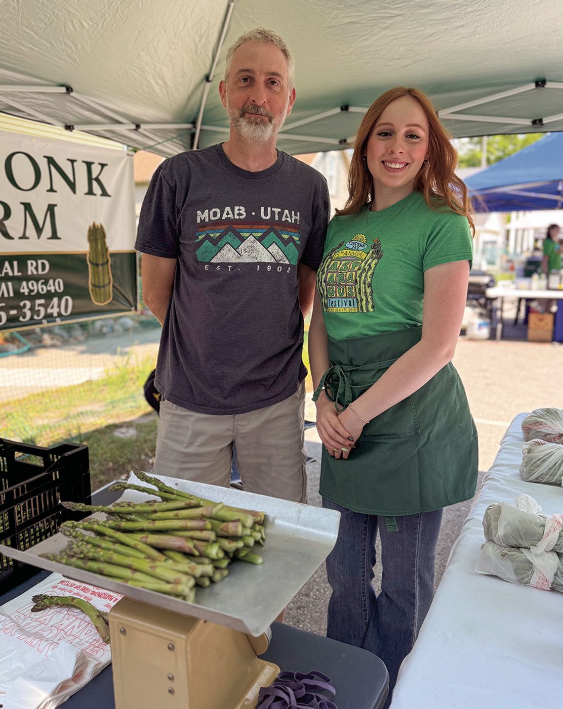 Asparagus, Cheese festivals kick off summer