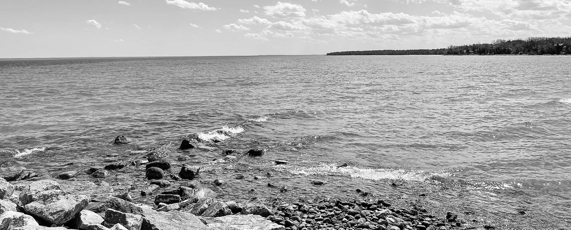 Bay Front Park Bay Front Park in Northport offers views of the waters leading into Grand Traverse Bay. Enterprise photo by Meakalia Previch-Liu