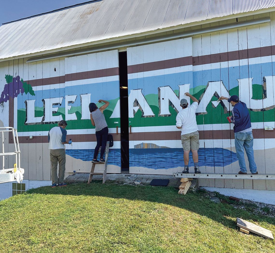 Bicentennial barn murals nearly completed