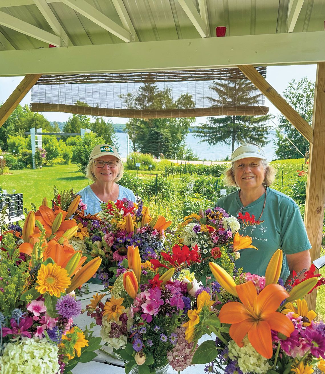 Carolyn Faught (right) and Marian Kromkowski (left)