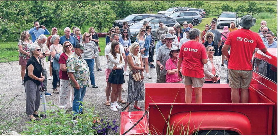Cherries, visitors keep Omena busy