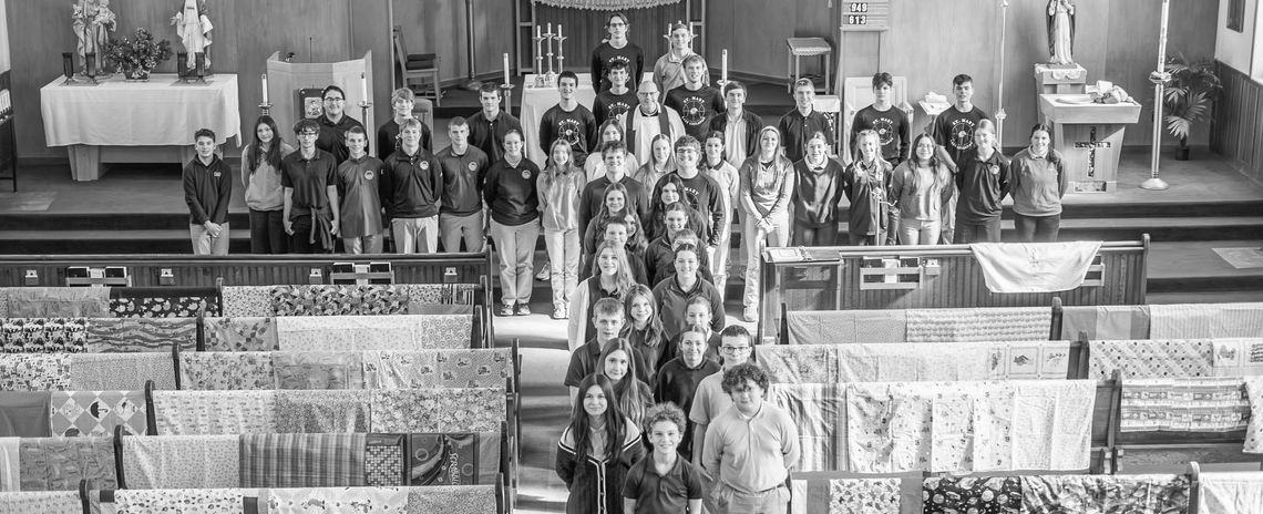 Christian service project ‘Blankets of Hope’ Christian service project ‘Blankets of Hope’