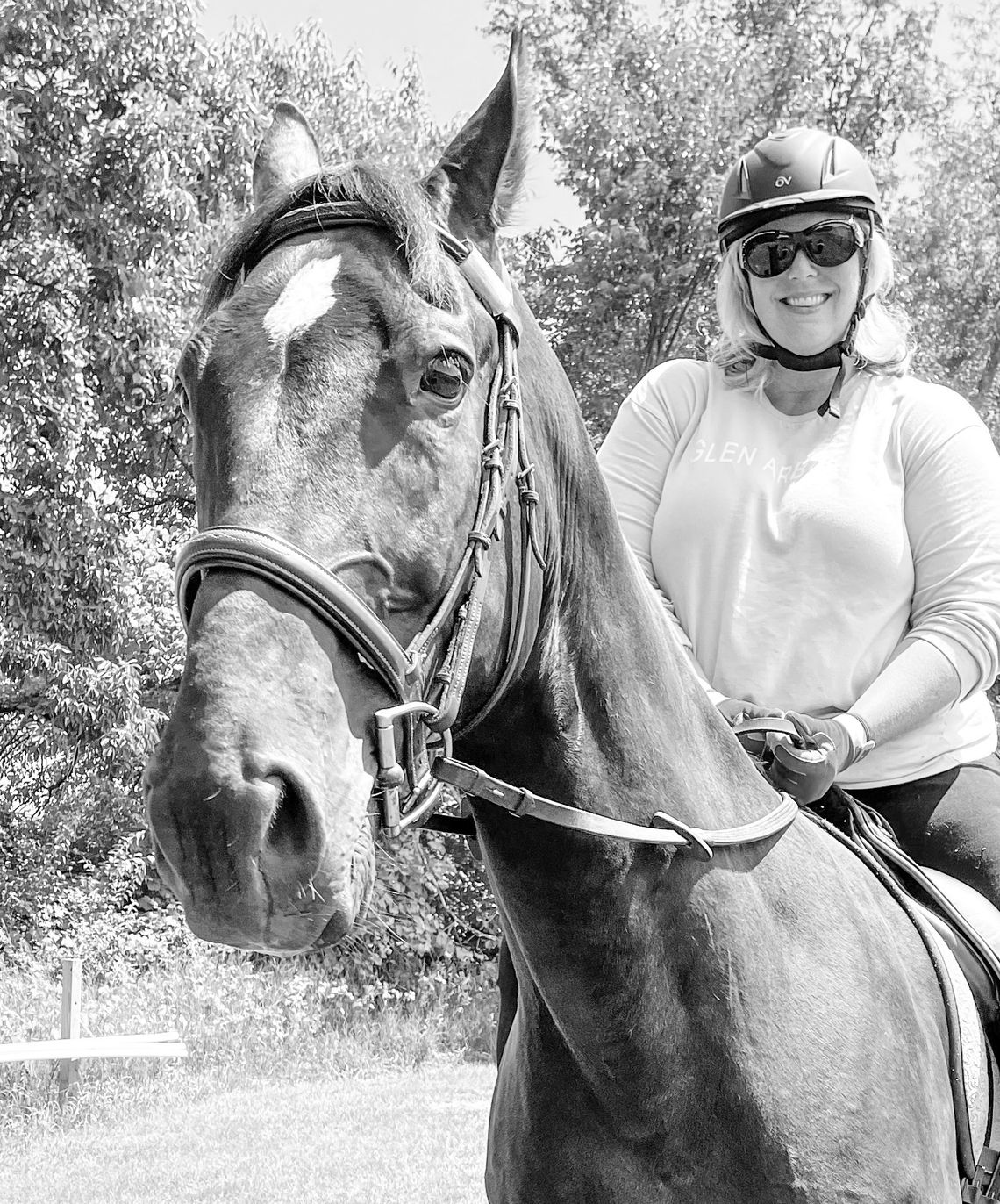 Leelanau County resident Gretchen Knoblock, pictured here on her own personal horse, helped organize the new group “Empire Pony Pals” with Michele Morris of Empire Hills Farm. The program is open for registration and will feature miniature horses and teach youth about horsemanship in a non...