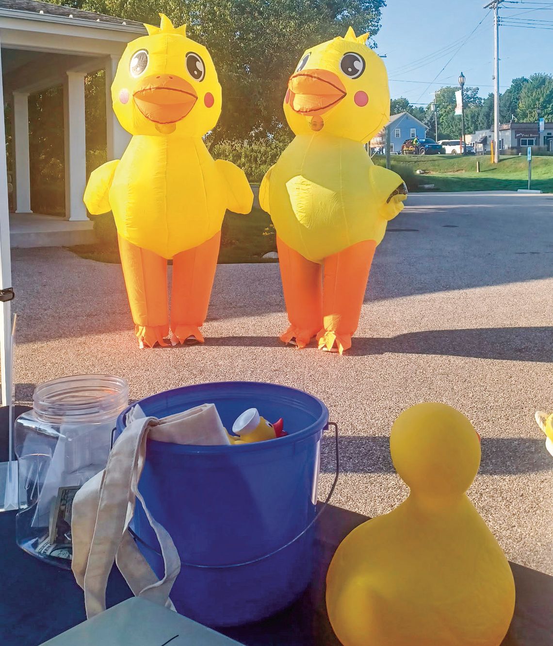 Everything was just ducky Monday