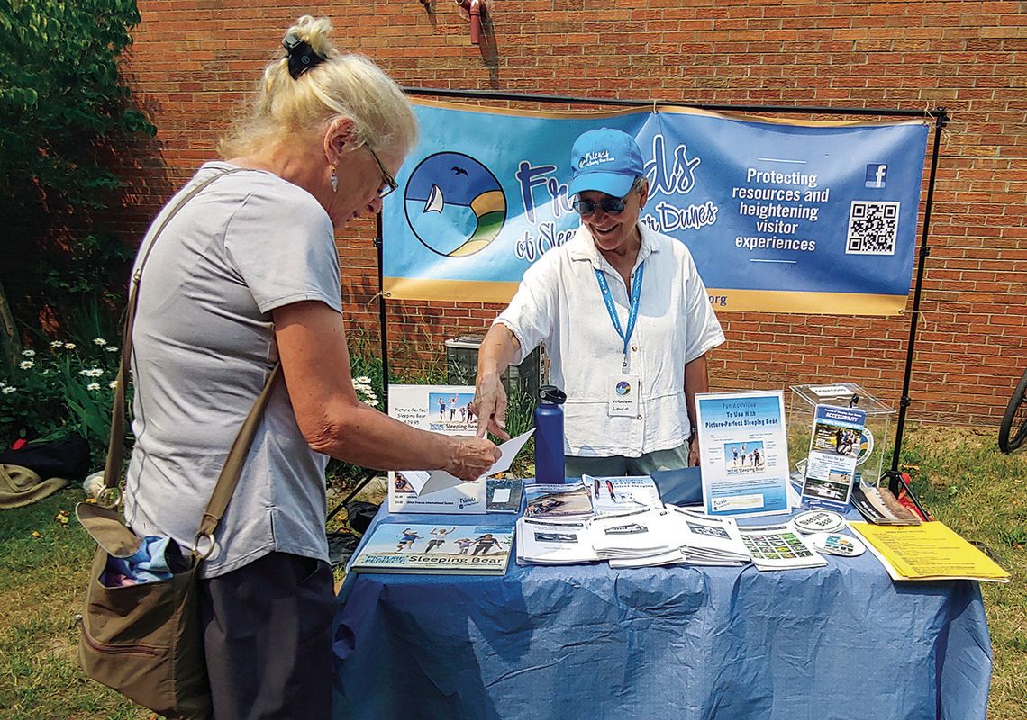 Friends of Sleeping Bear Dunes will have an informational booth at the July 20 Farmer’s Market in Empire. Courtesy photo