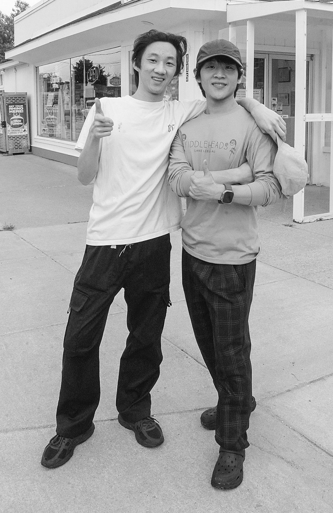From China to Leelanau: Gent and Caspian bring a smile From China to Leelanau: Gent and Caspian bring a smile