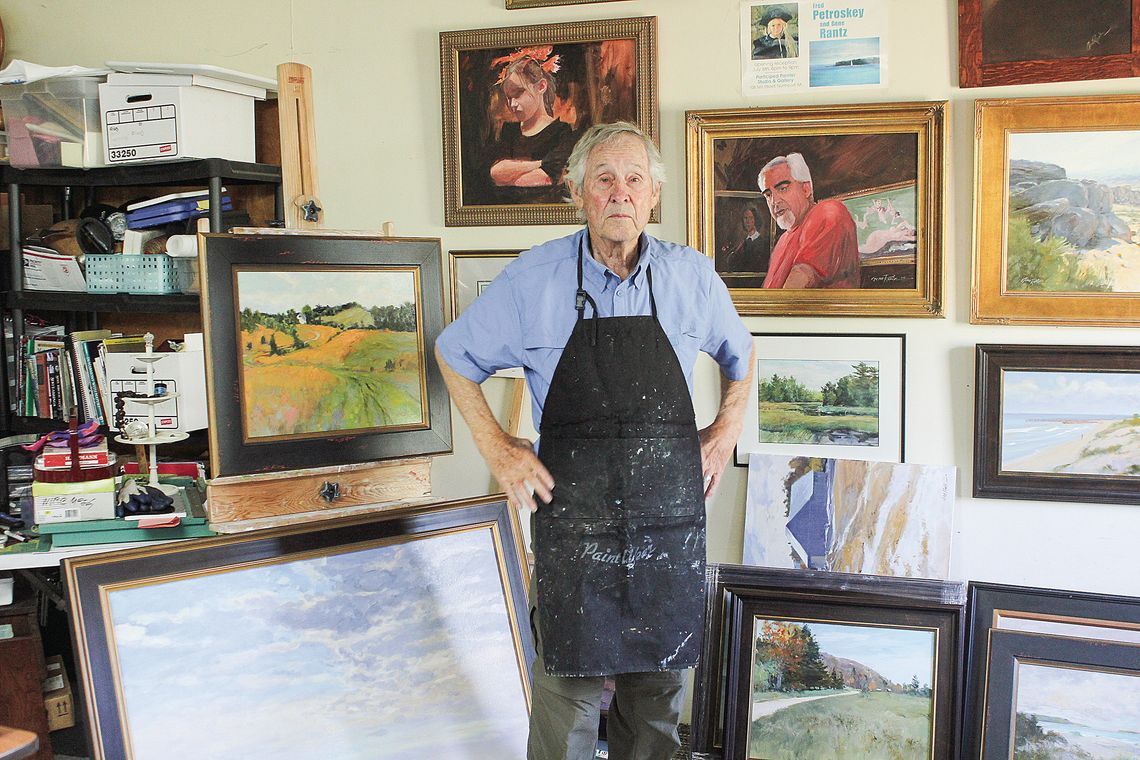 The late Gene Rantz, a prolific artist, began the annual Plein Air Paint Out in 2013. He passed away in August 2021. Enterprise file photo