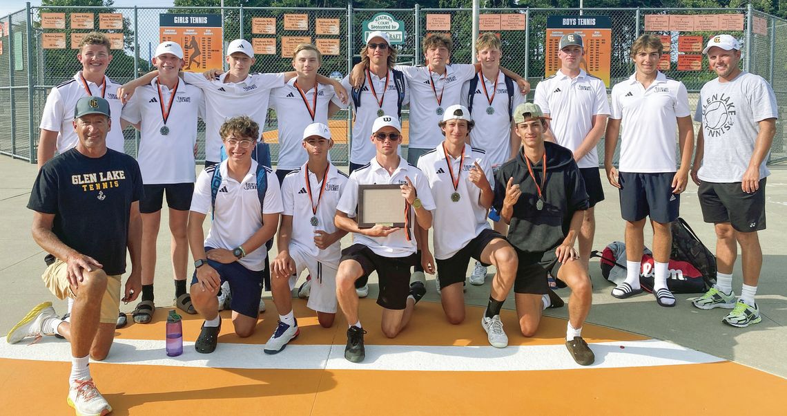 GL tennis starts undefeated