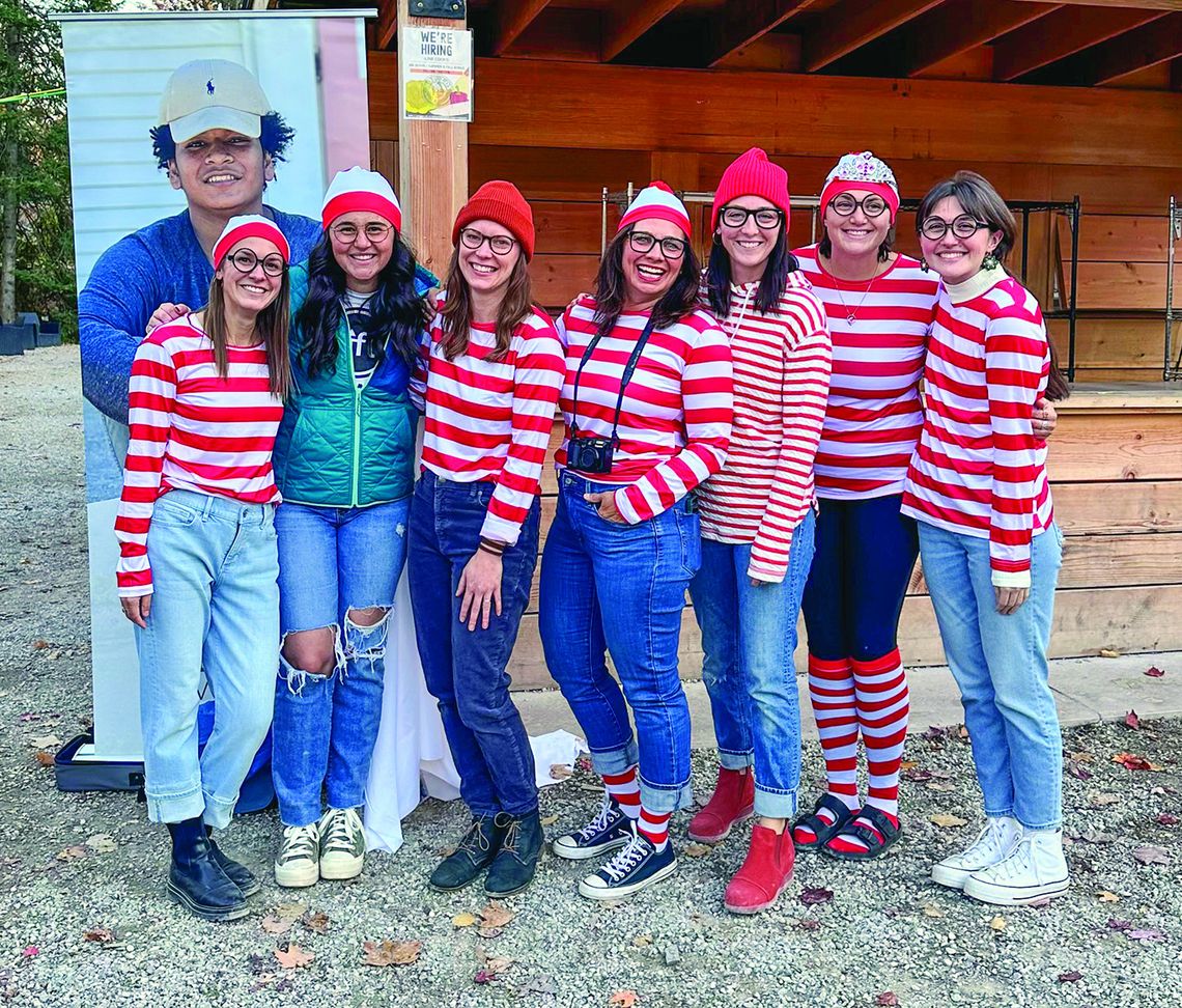 The staff of LIFT at a trivia night fundraiser, Courtesy photo