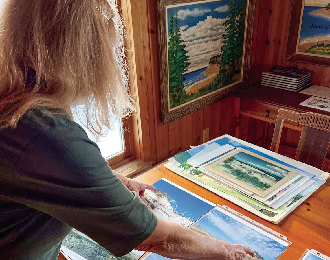 Grace Dickinson Johnson - A family Album of Leelanau