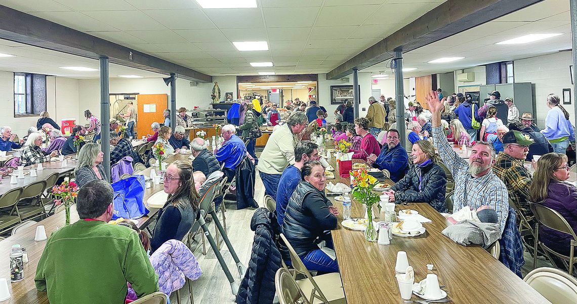 Holy Rosary kicks off first fish-fry of Lent