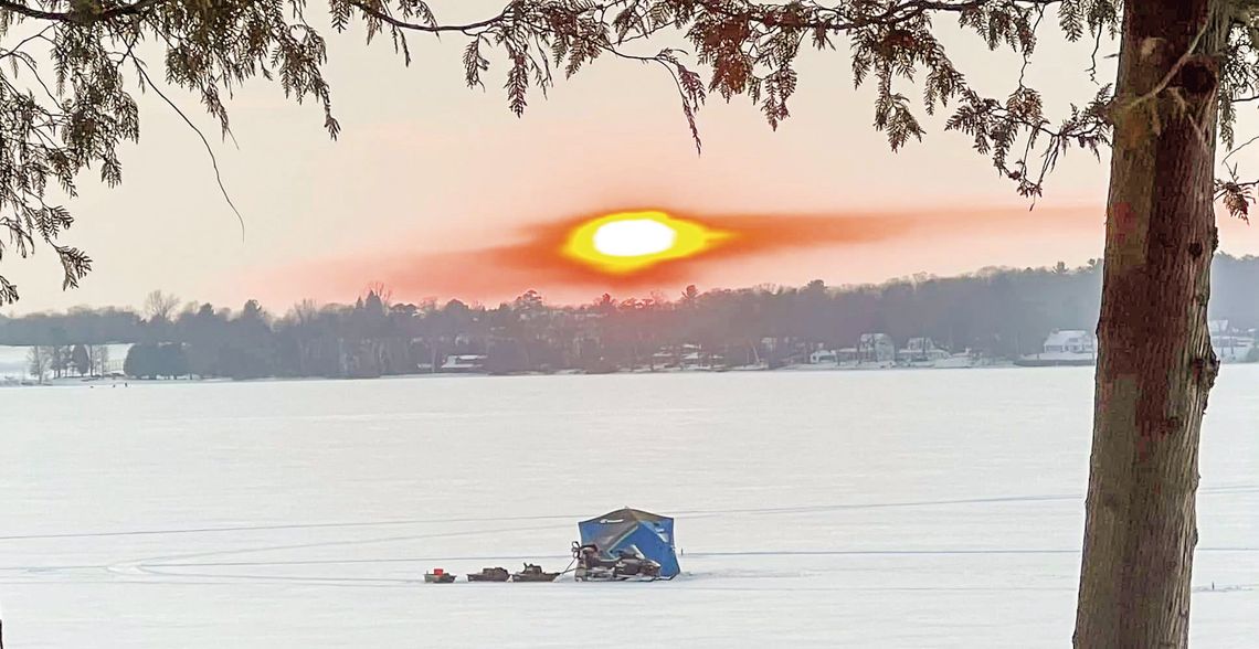 Ice fishing reports: cold and windy
