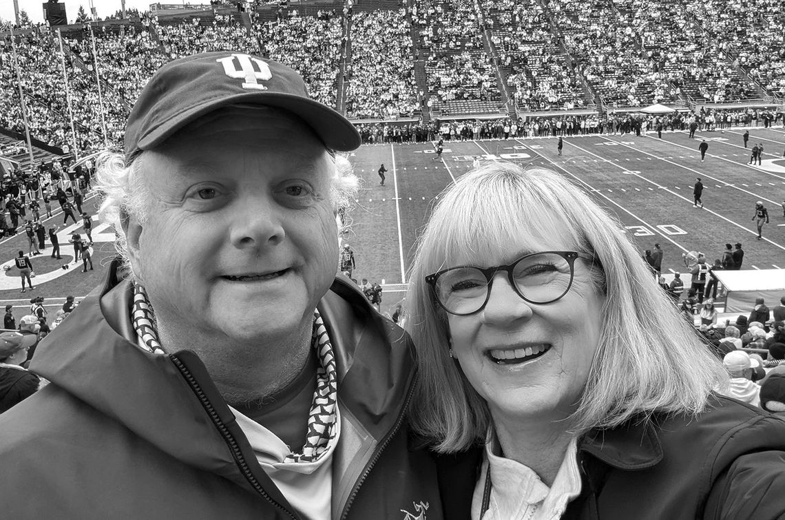 IU supporters in Omena travel to Oregon