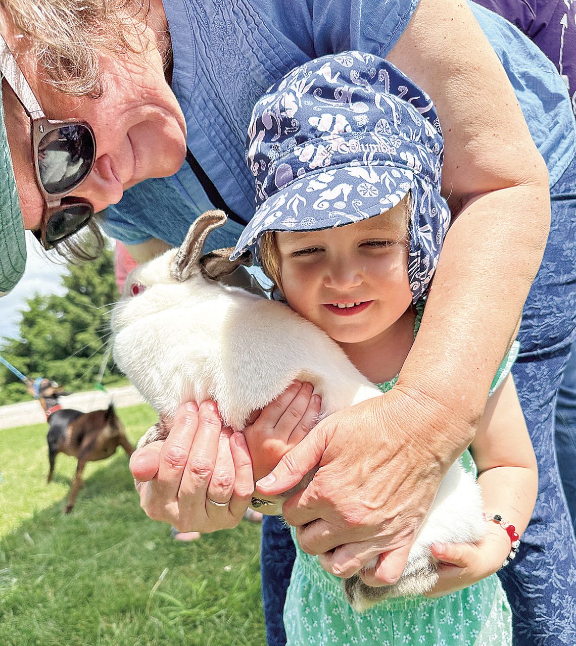People of all ages can meet and greet with farm animals in private tours at JC’s Ooasis. Photo courtesy of Linda Oosse