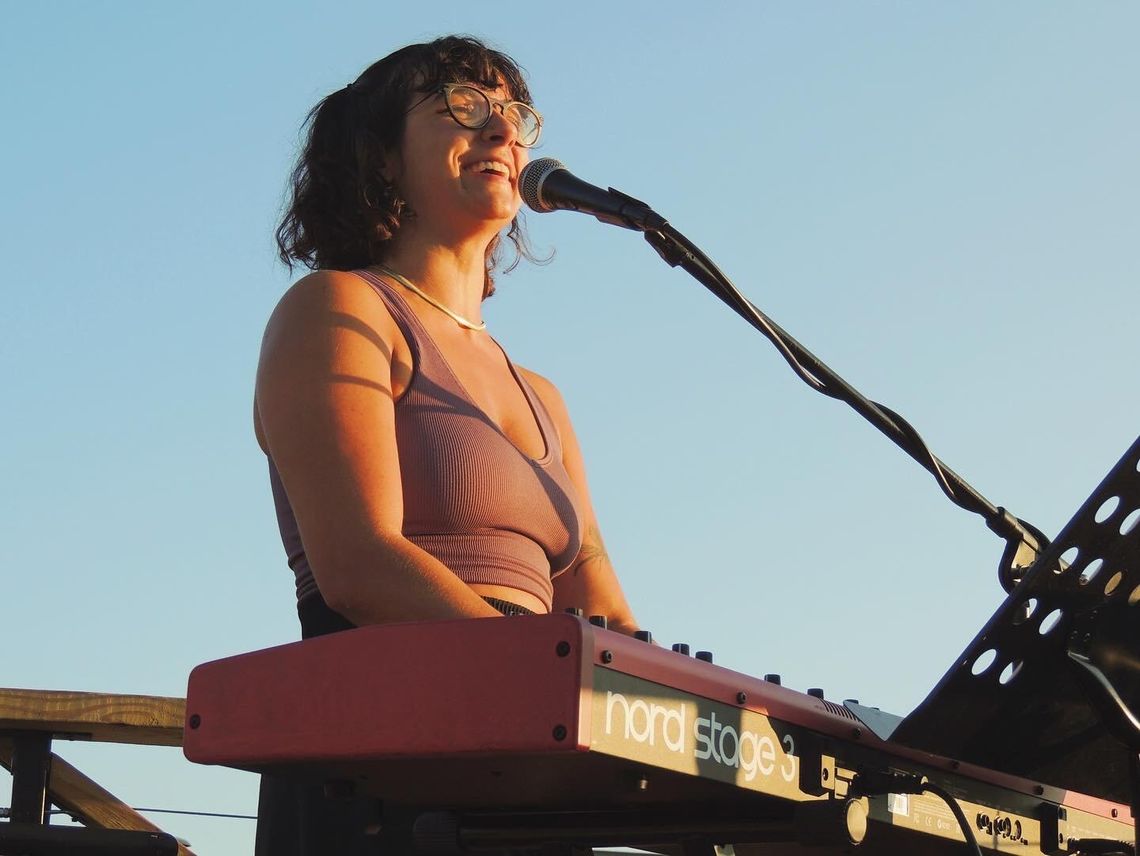 Traverse City singer-songwriter Allie Kessel performs on the Glen Arbor Arts Center Front Porch Friday, Aug. 23, from 5 to 7 p.m.  Courtesy photo