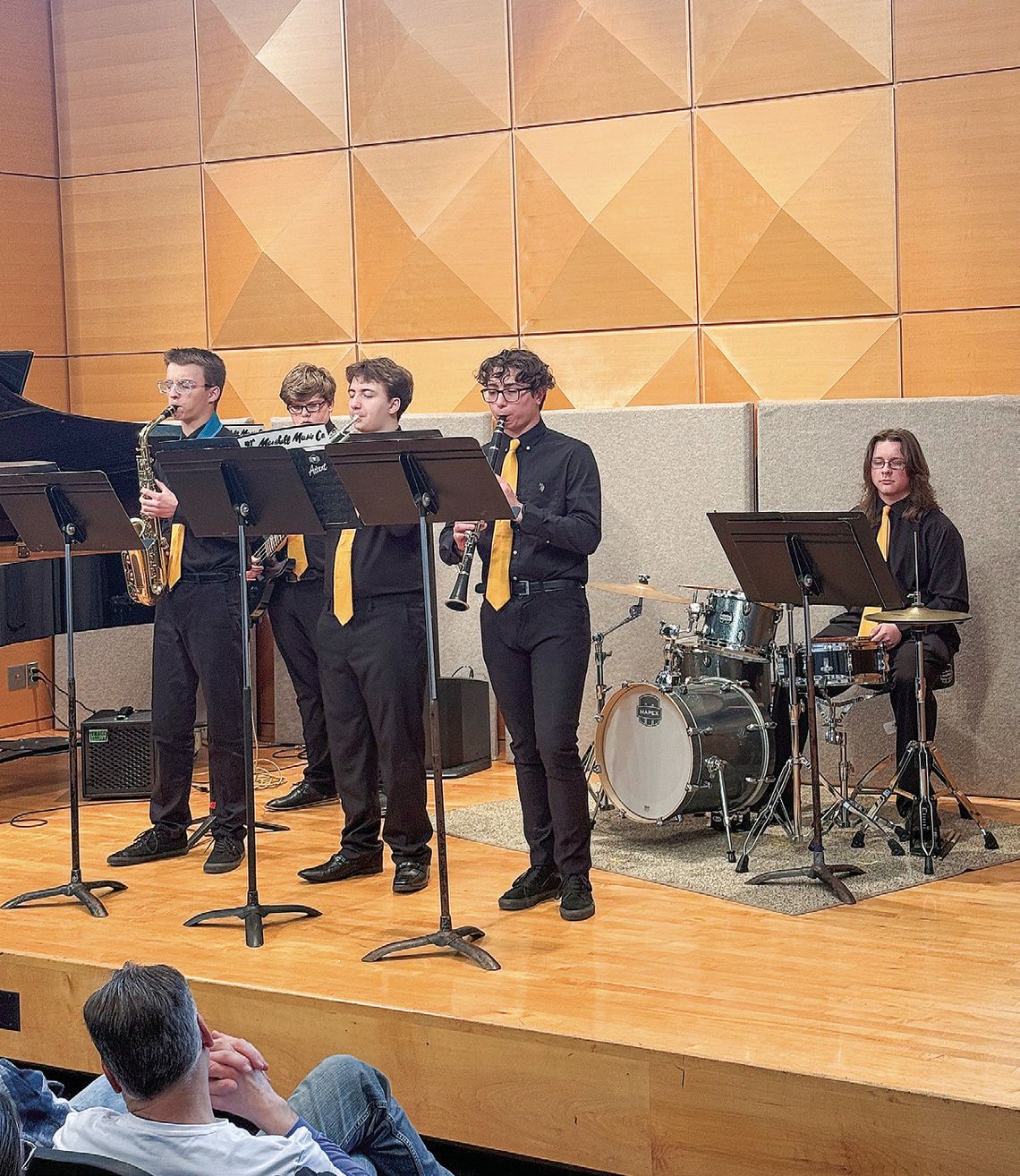 Laker band performs at Jazz Festival