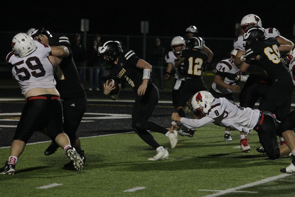 Lakers, Owls fight on gridiron; Norse travel to Onekama Lakers, Owls fight on gridiron; Norse travel to Onekama