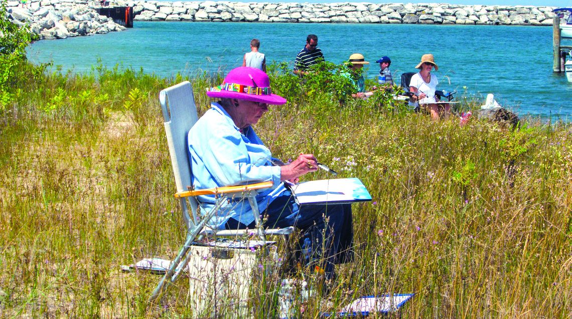 Leelanau landscapes inspire plein air artists