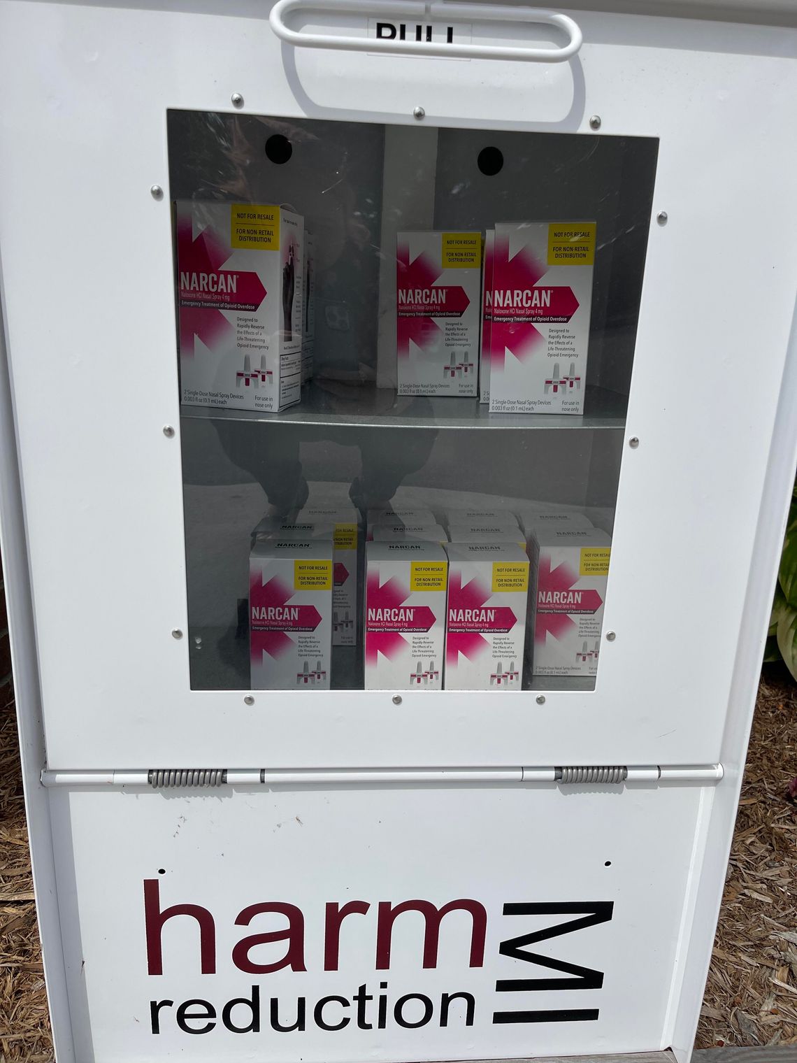 Narcan nasal spray (naloxone) is used for emergency treatment of opioid overdose. People can currently find Naloxone dispensers in Leelanau County at several locations including Leelanau Christian Neighbors, The Friendship Center, Cedar River Coffee Company, and Leland Public Library. Ente...