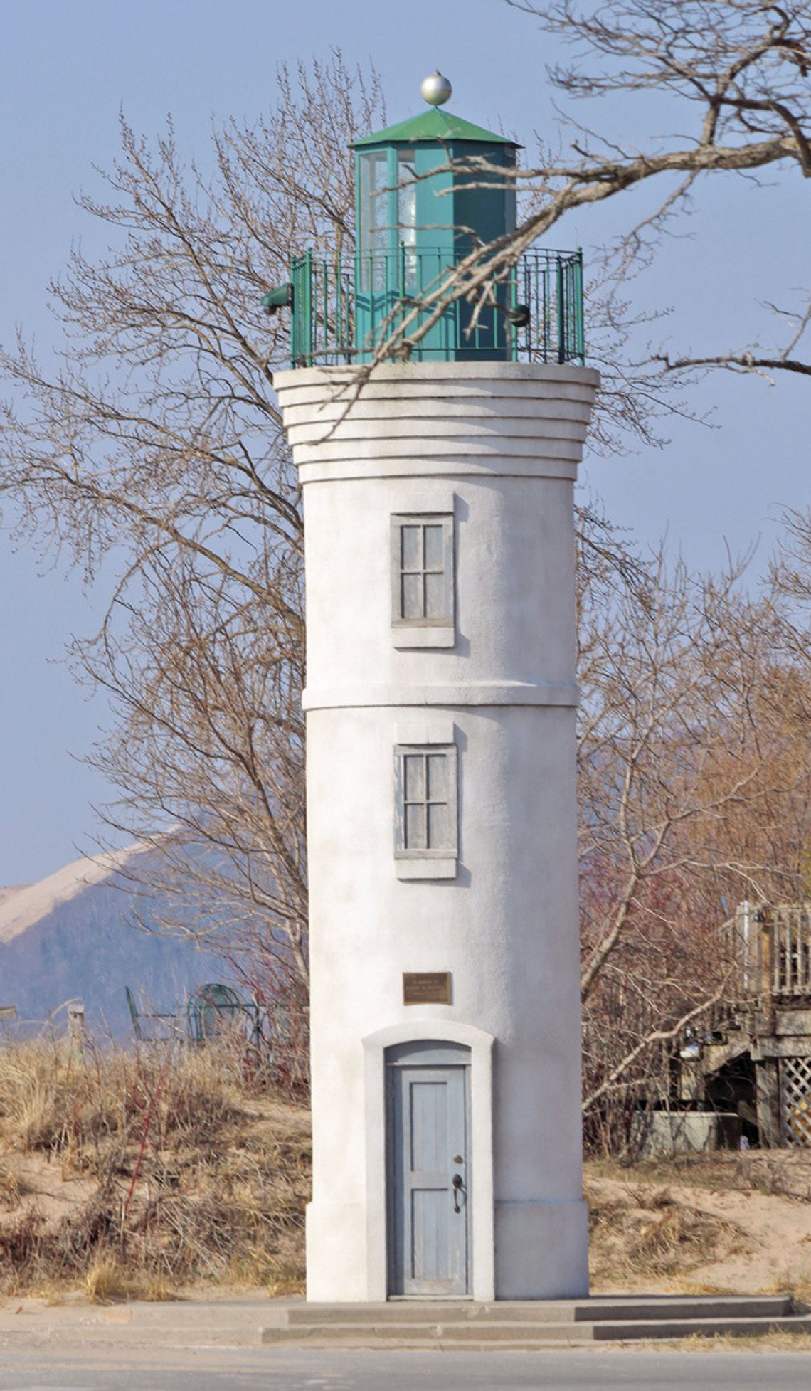 The Robert H. Manning Memorial Lighthouse in Empire was built in memory of Robert Manning, a passionate boater and fisherman, who often spoke about his desire to see a lighthouse in his hometown. When Manning passed away at age 62 in 1989, his family and friends privately built a small lig...