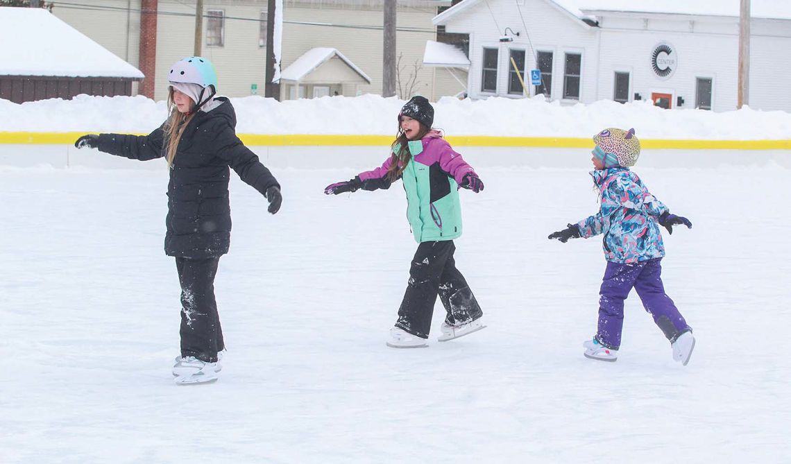 Local skaters of the Billias and Fox families Local skaters of the Billias and Fox families