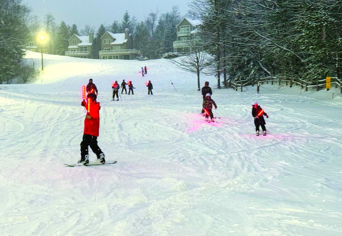 Local skiers at The Homestead in Glen Arbor