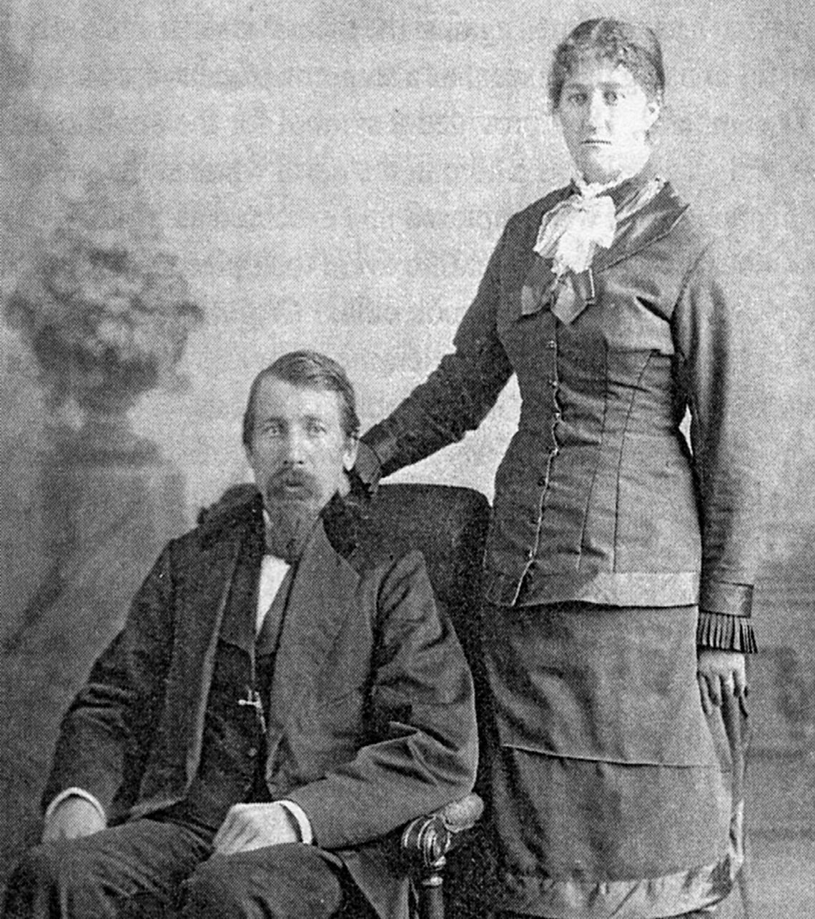 Good Harbor resident Charles and Mary Bukfa in 1880. Courtesy photo