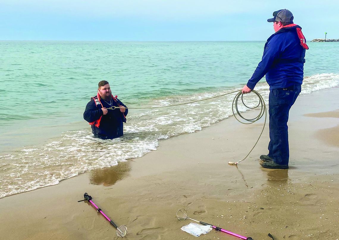 Man gets trapped in quicksand