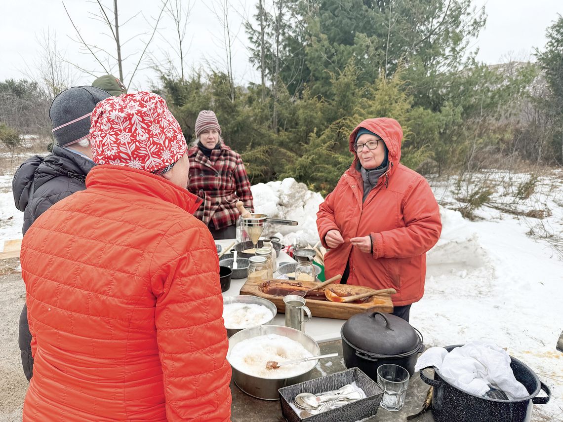 Maple Sugaring Days change of scenery