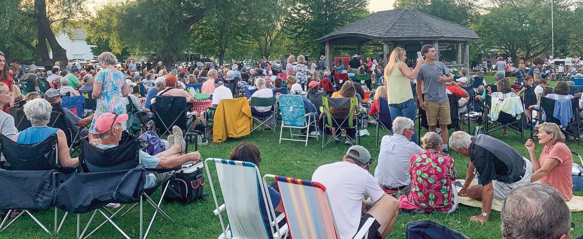 Friday nights in Northport are hopping with Music in the Park. Enterprise file photo