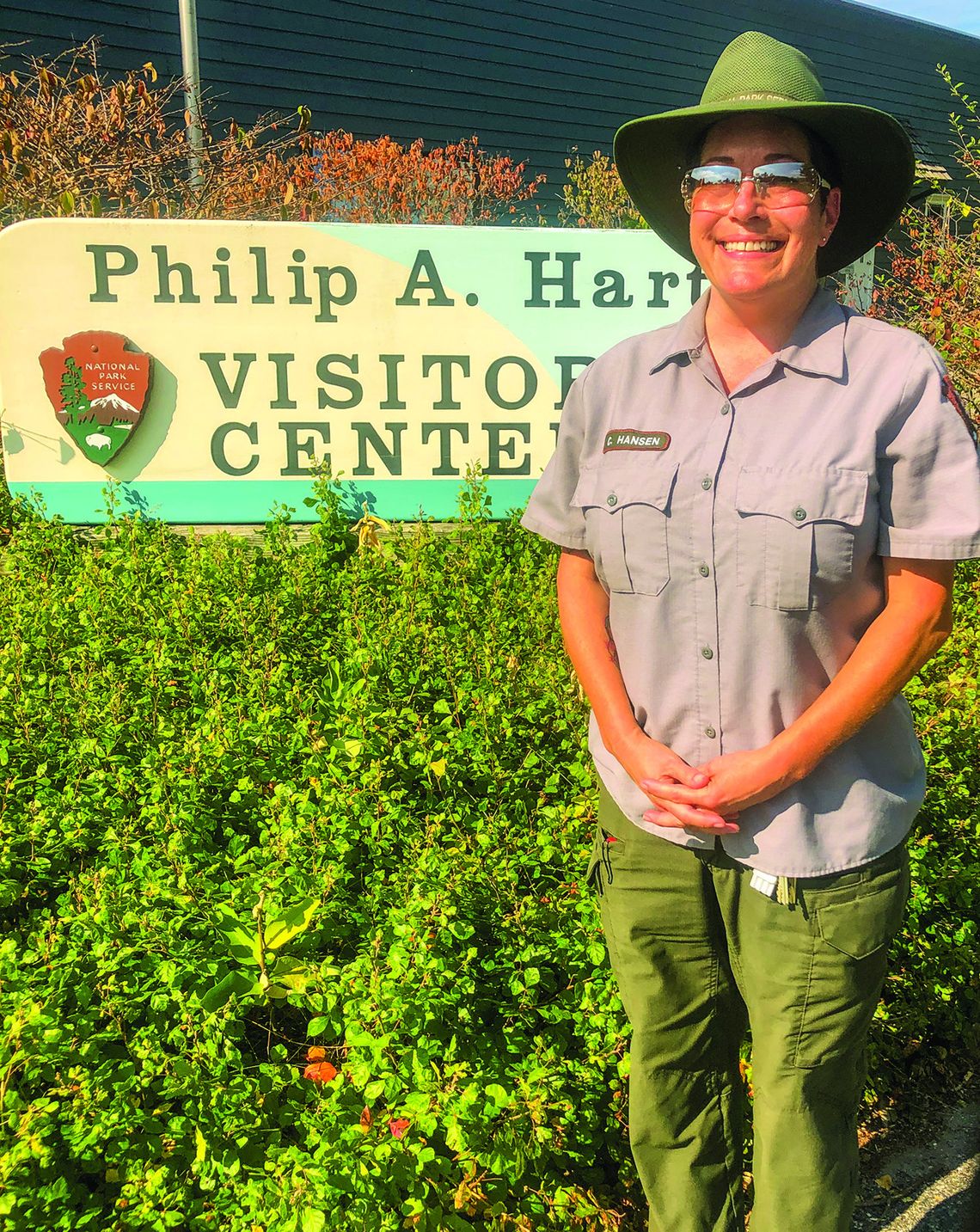Candi Hornacek says it was a busy season for maintenance workers in the summer, but September has lessened visitation. Enterprise photo by Alan Campbell