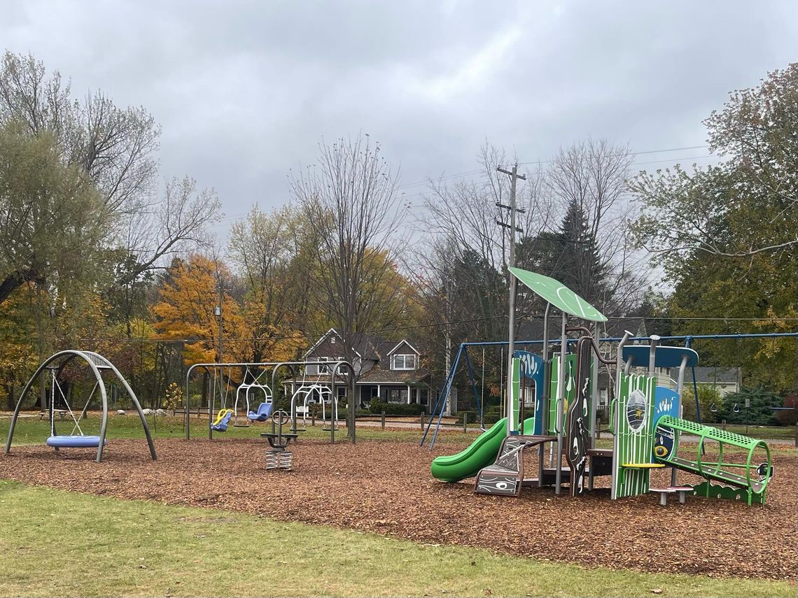 New playground equipment was installed at Northport’s South Beach this fall. The village has discussed setting up a small plaque/sign to recognize the contributions from the Leelanau Township Community Foundation and the Grand Traverse Band of Ottawa and Chippewa Indians, both of which hel...