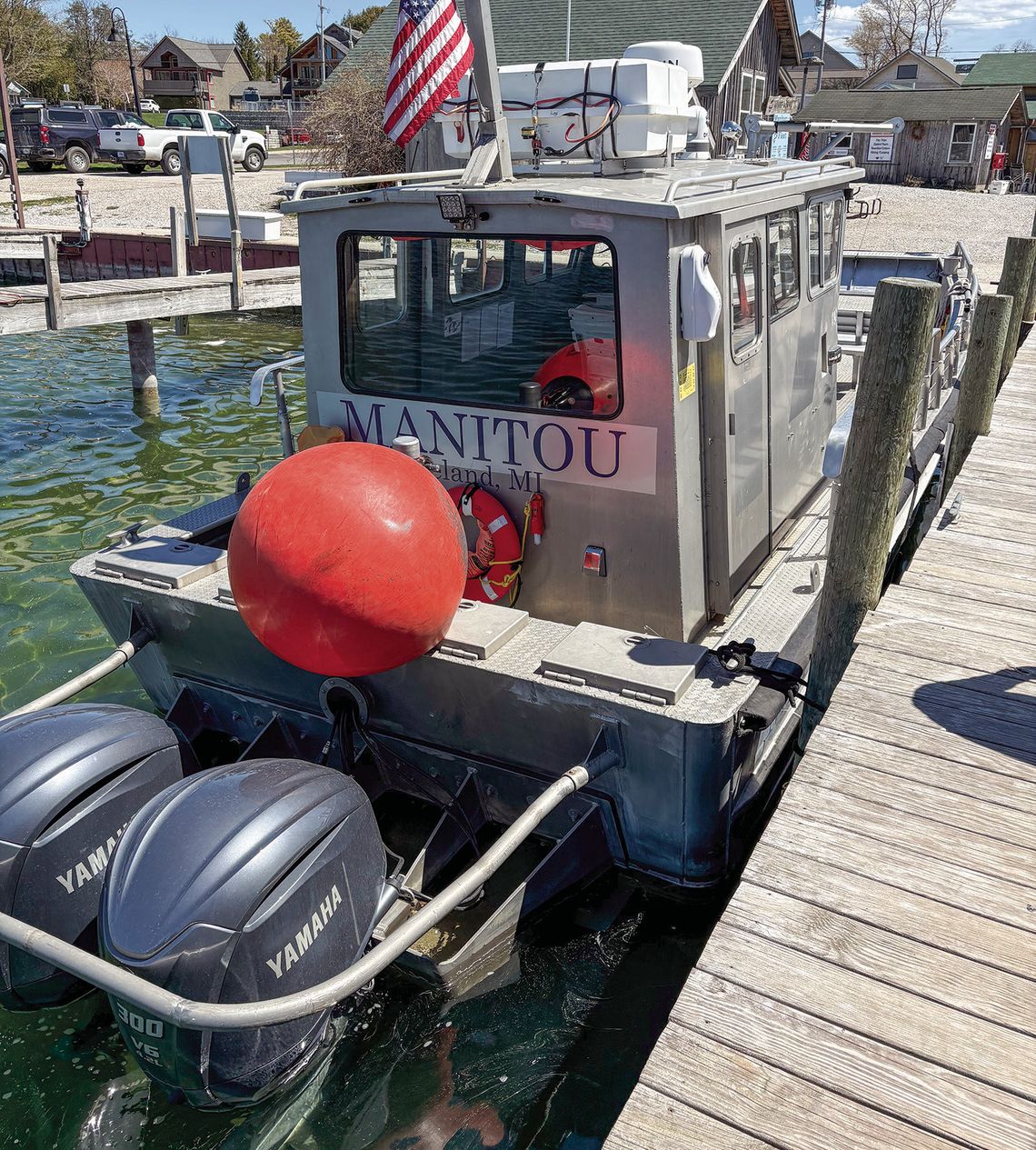 No ferry service to Manitous
