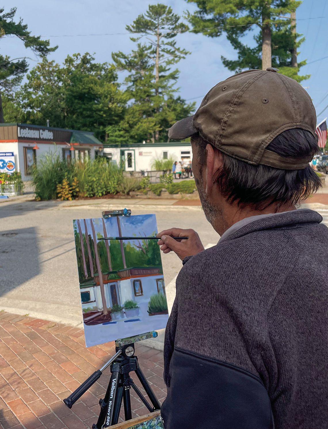 The Glen Arbor Art Association’s annual Plein Air painting event is set for Aug. 3 and 4. Enterprise photo by Brian Frieberger