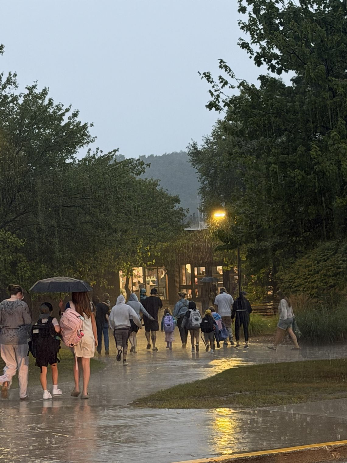 Rainy start to school year
