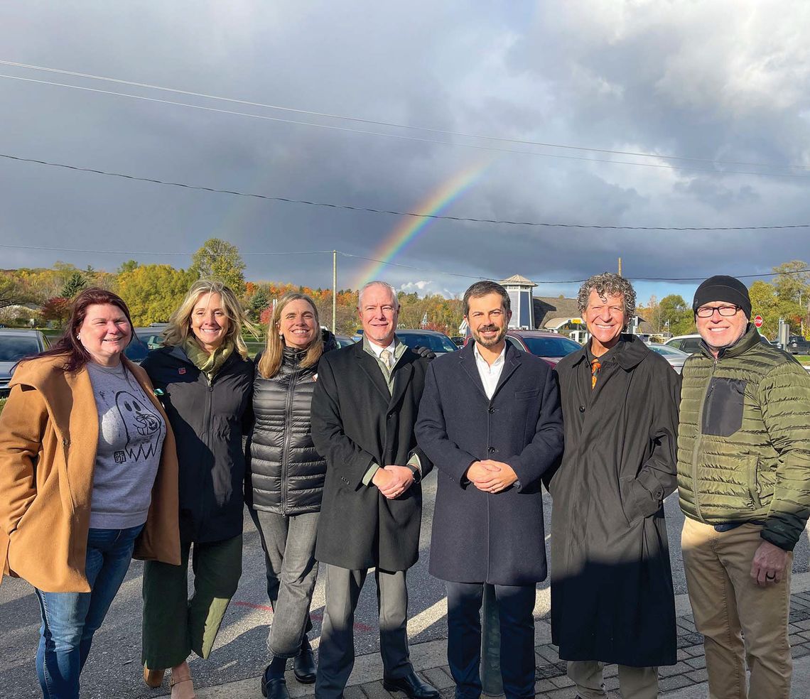 Ribbon cutting held for M-72/M-22 project Ribbon cutting held for M-72/M-22 project