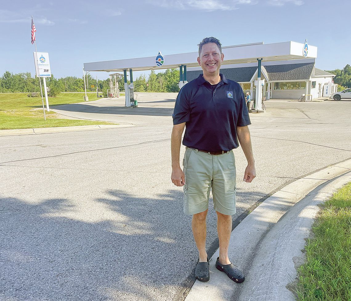 Northway owner Jeff Plamondon says the idea of rebranding took 10 years. He made it happen this year at Northway’s Lake Leelanau and Suttons bay locations. Enterprise photo by Brian Freiberger